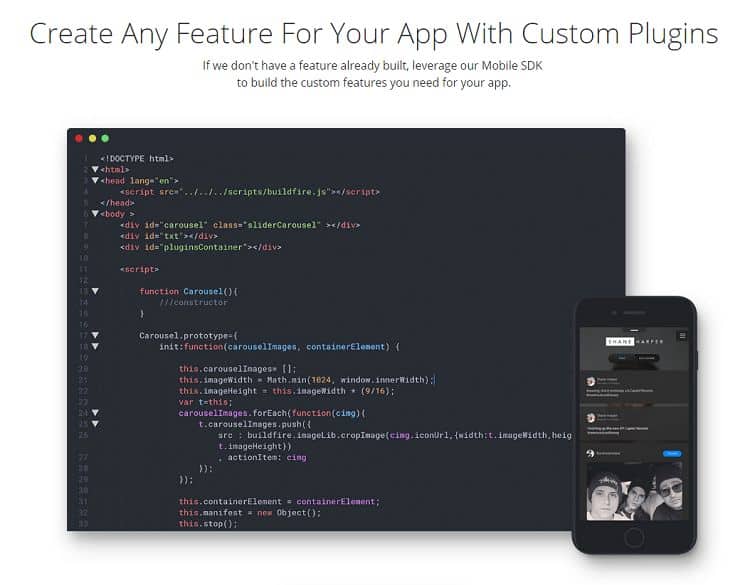 Buildfire - Custom Plugins